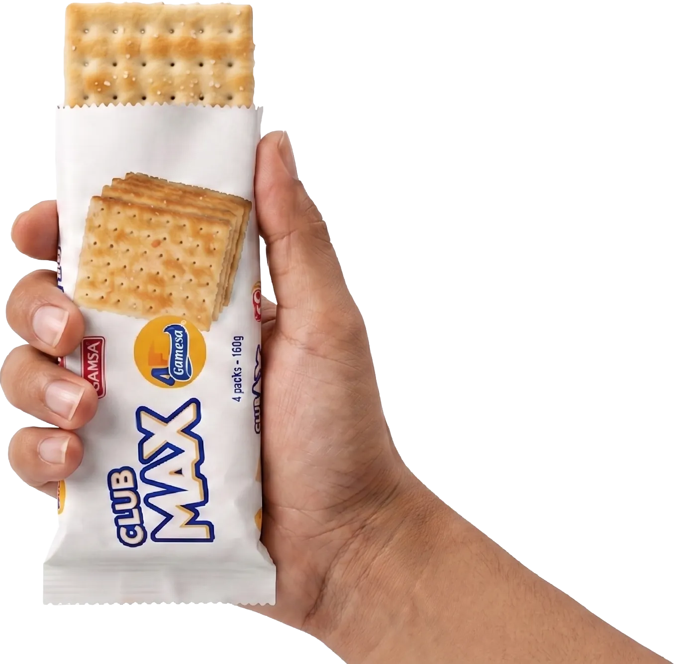 Club Max 4-pack in hand