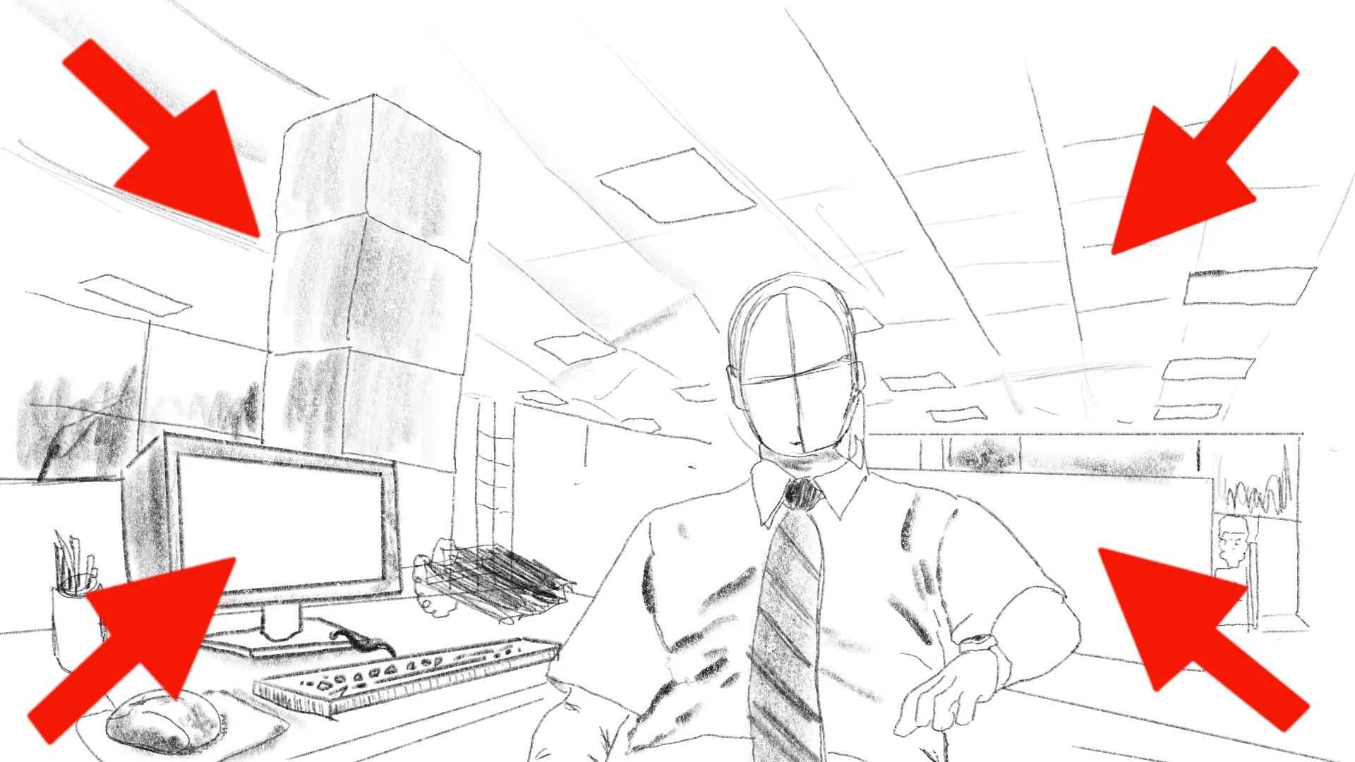 Club Max storyboard frame 1
