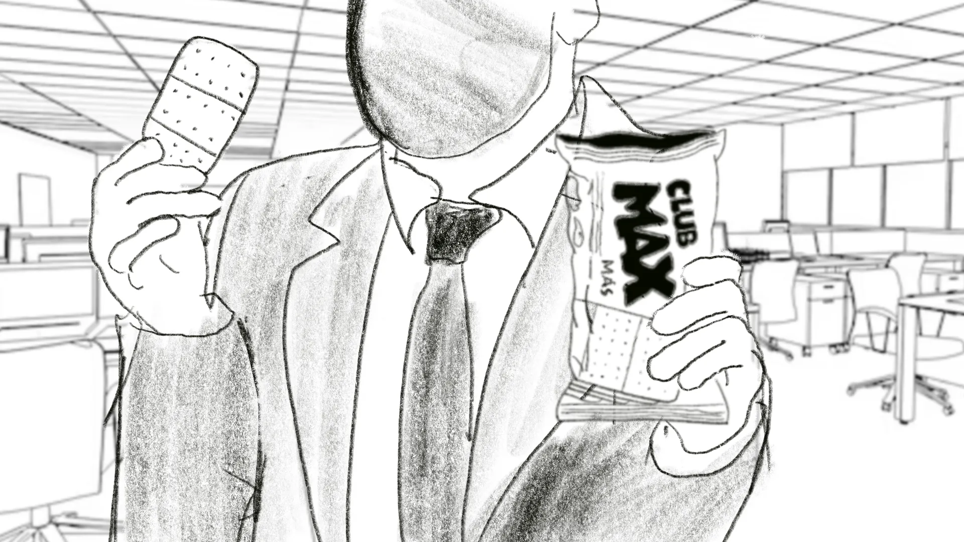 Club Max storyboard frame 4
