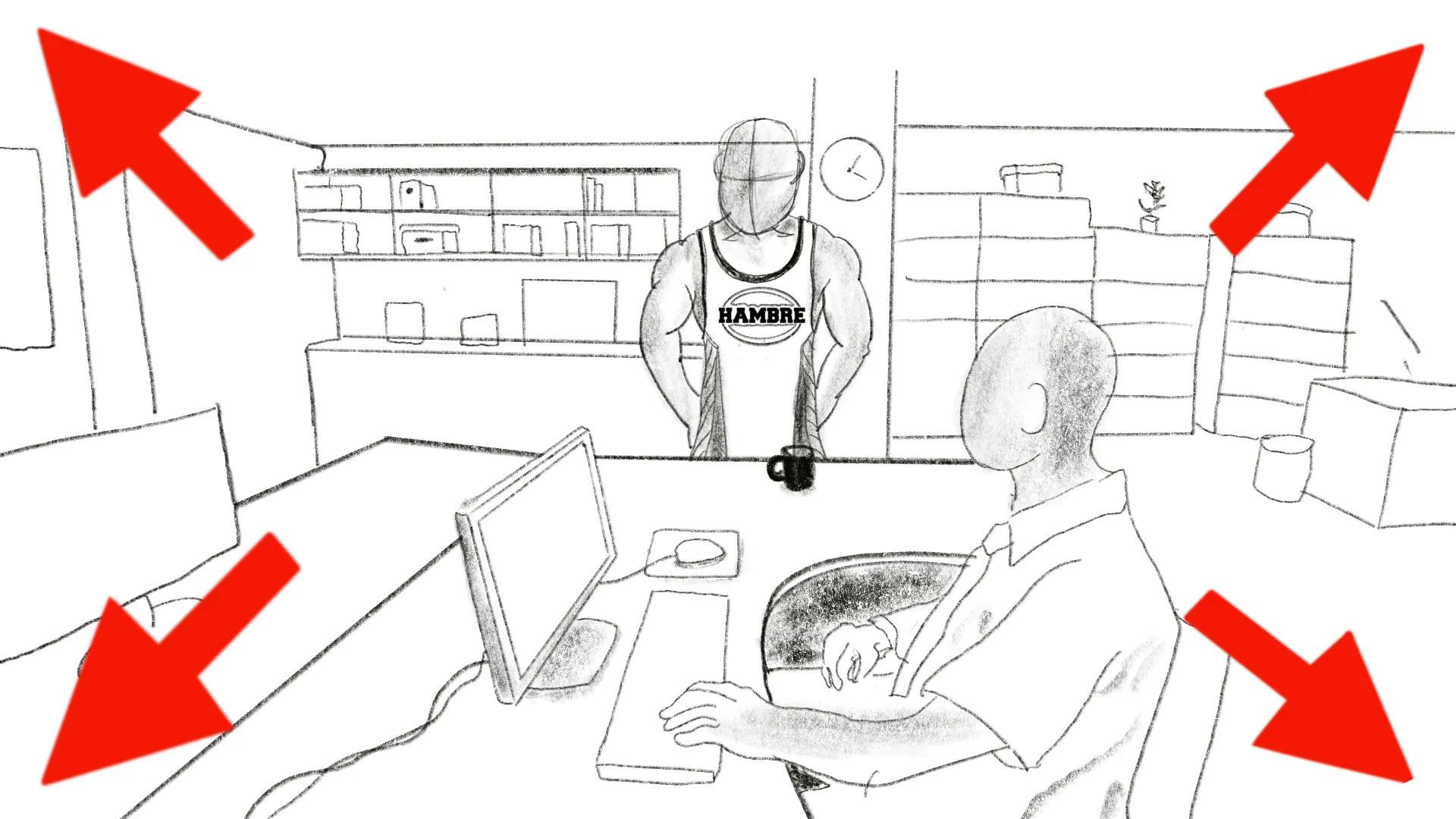 Club Max storyboard frame 5