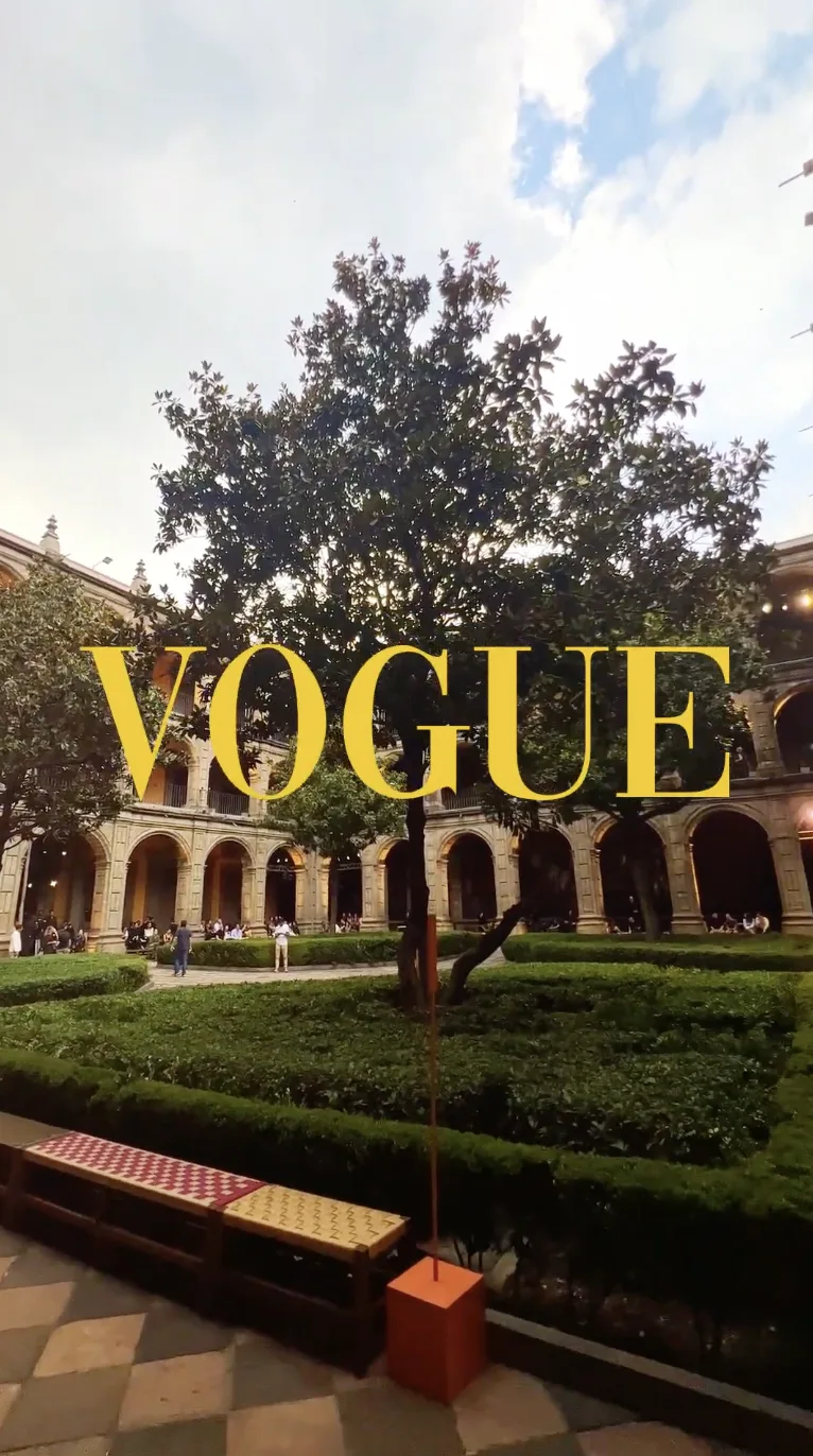 Vogue — courtyard