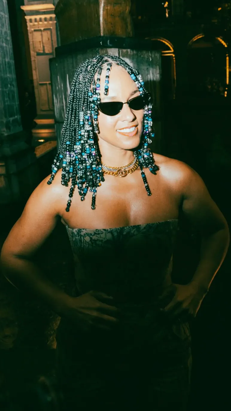 Alicia Keys at the Kalus Gala