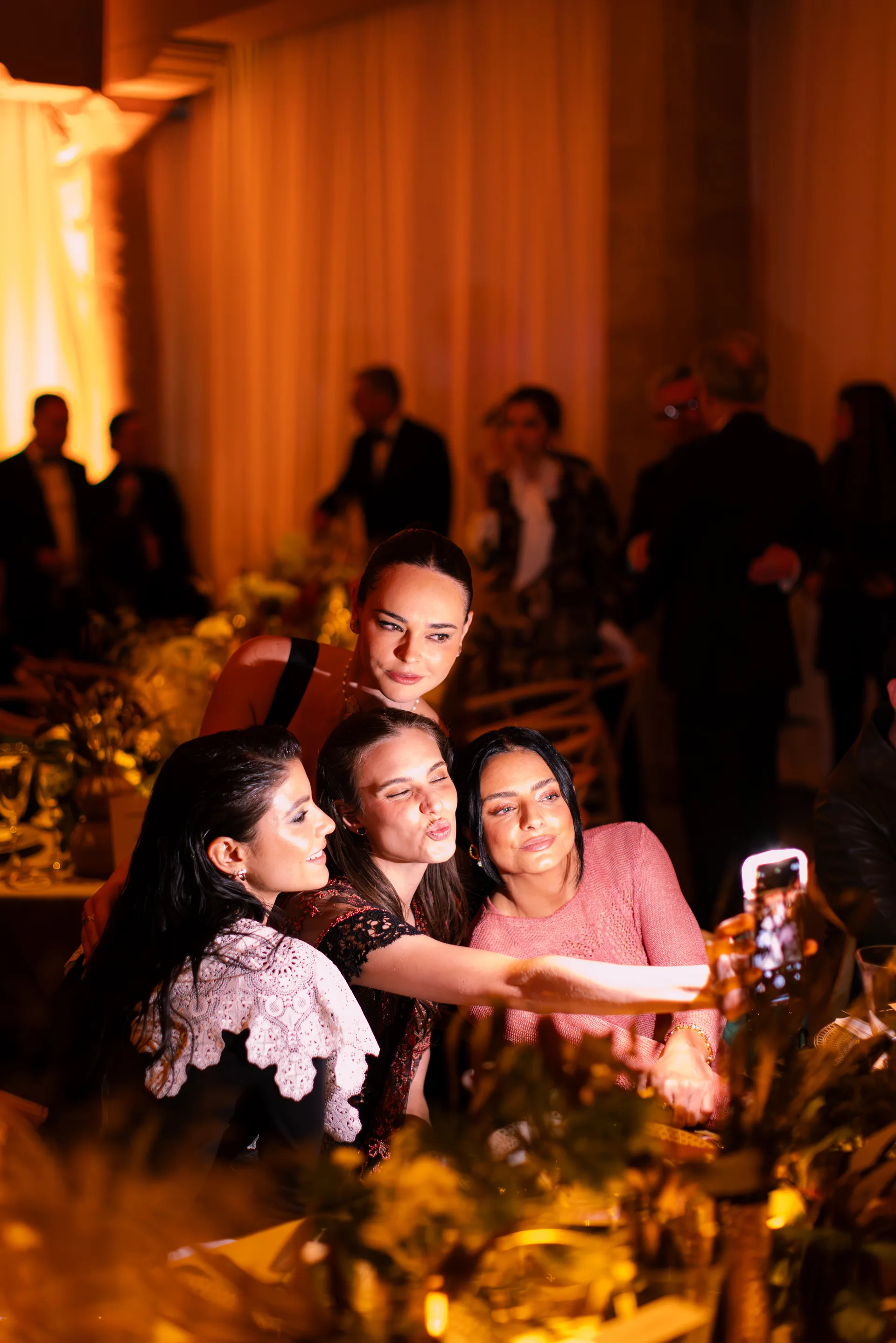 Gala selfie moment