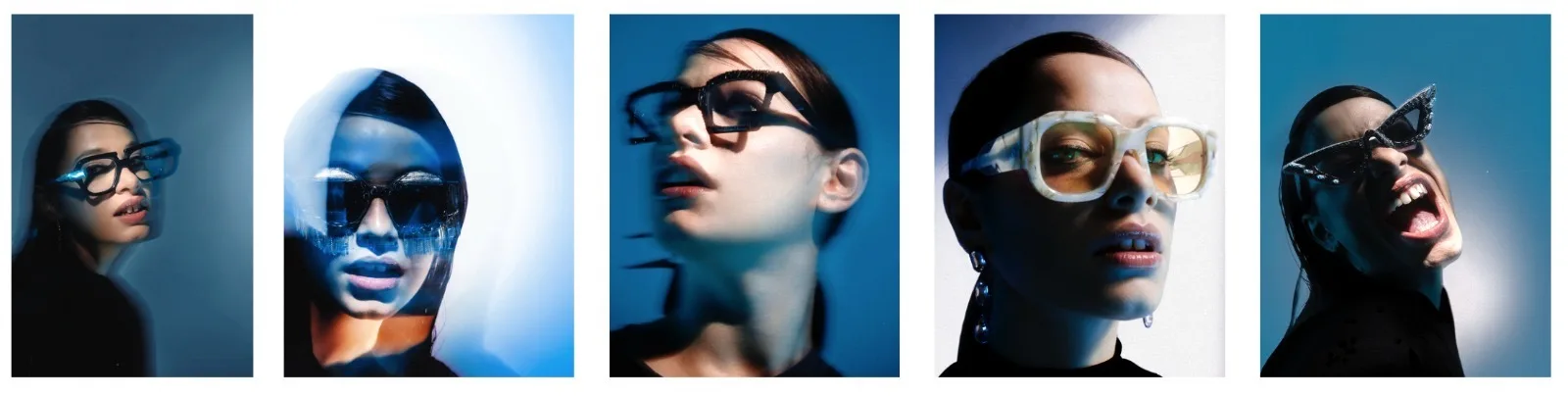 Five-frame eyewear series