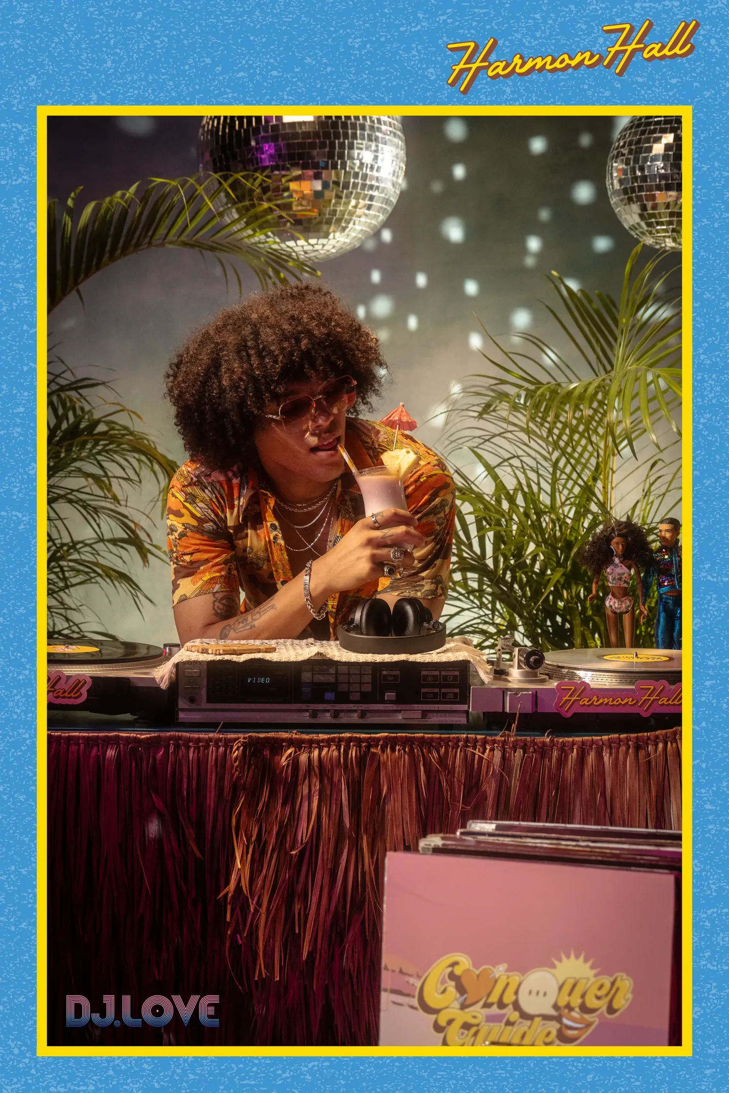 DJ.Love postcard