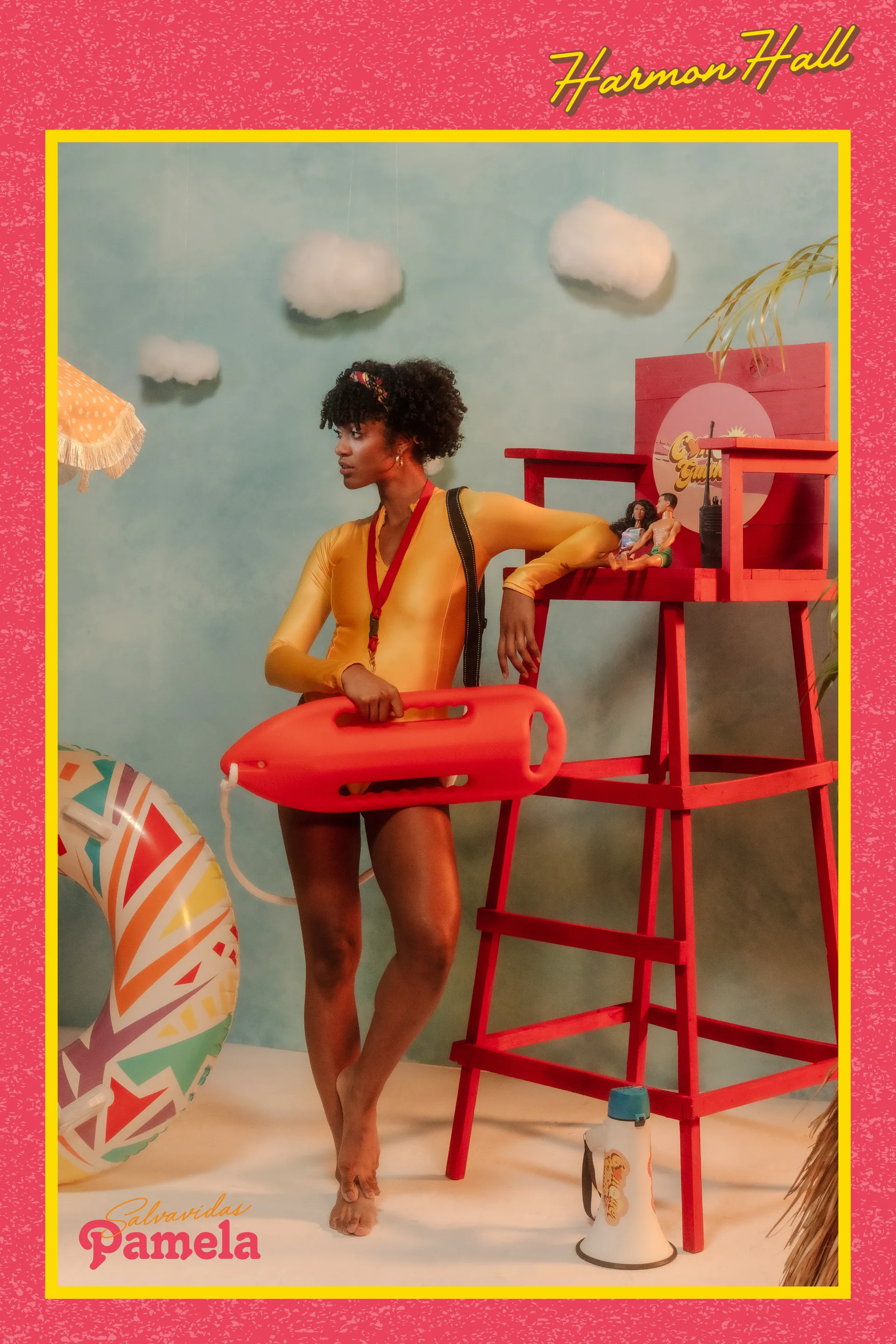 Salvavidas Pamela postcard