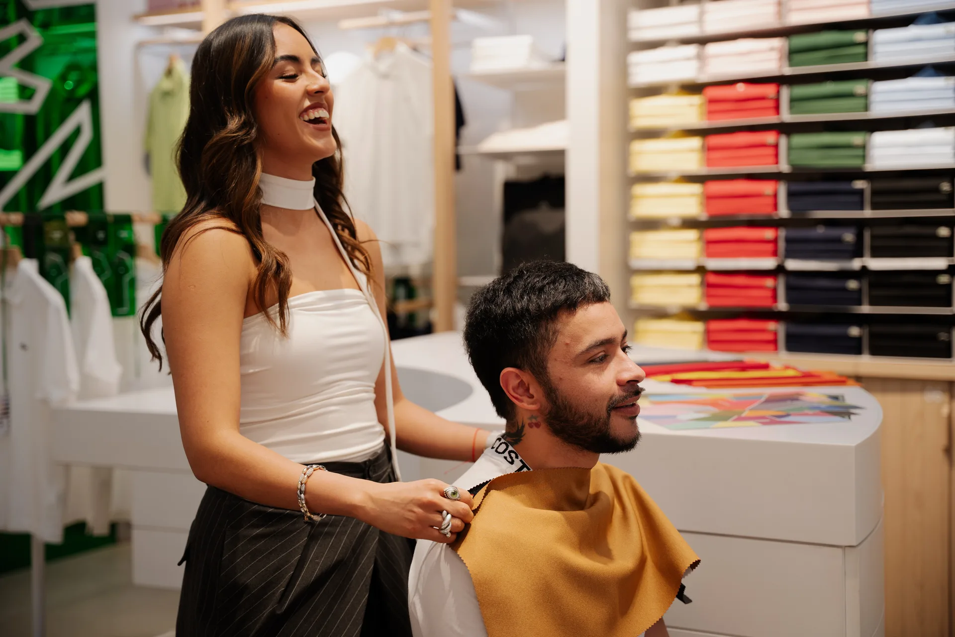 Lacoste in-store activation