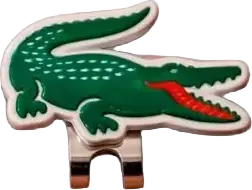 Lacoste croc pin