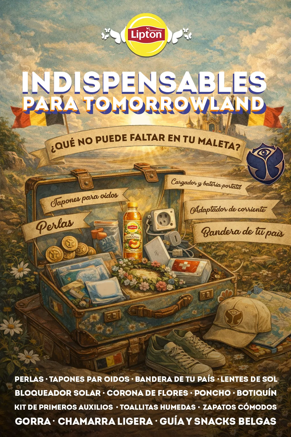 Tomorrowland campaign poster