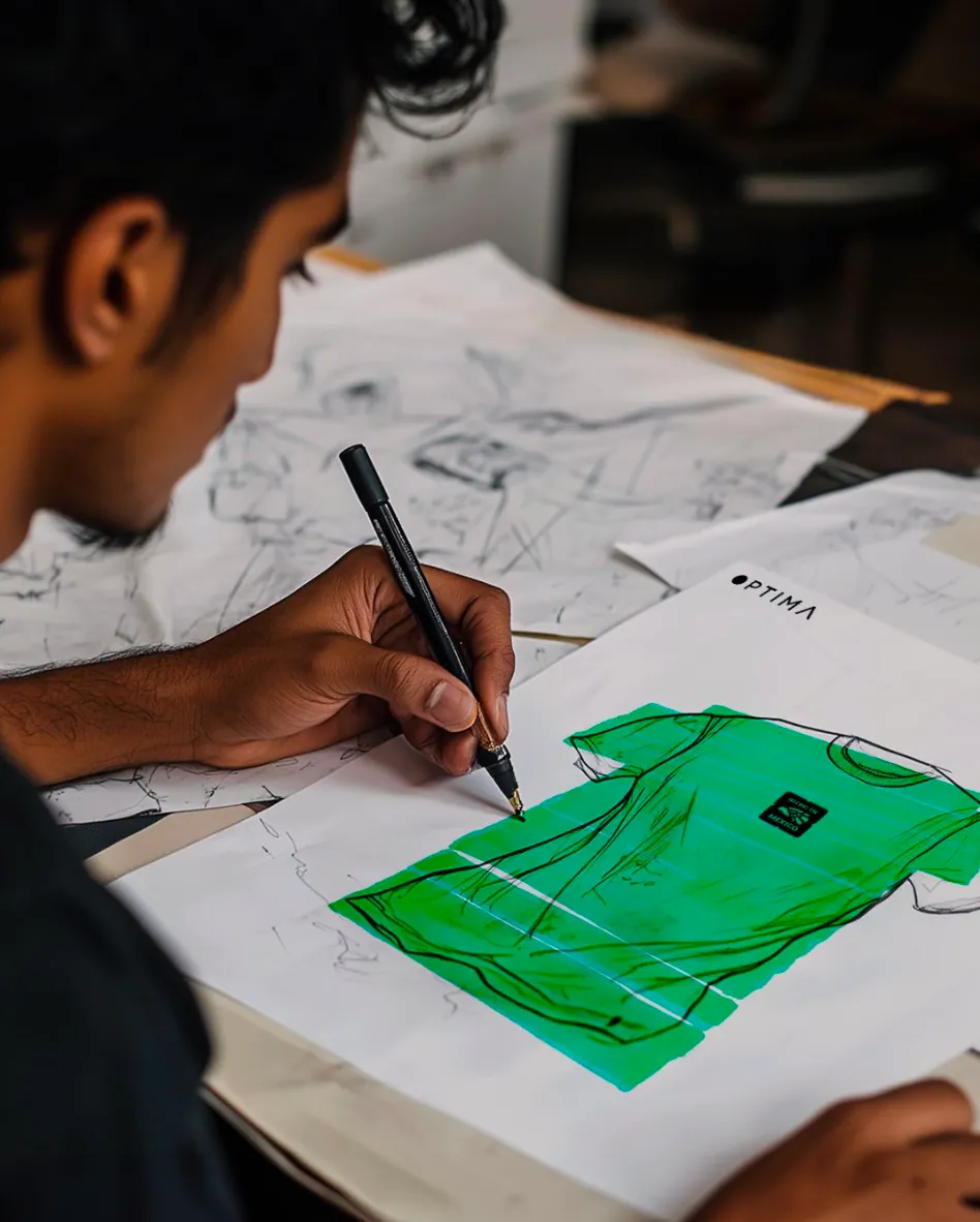 Optima design sketching