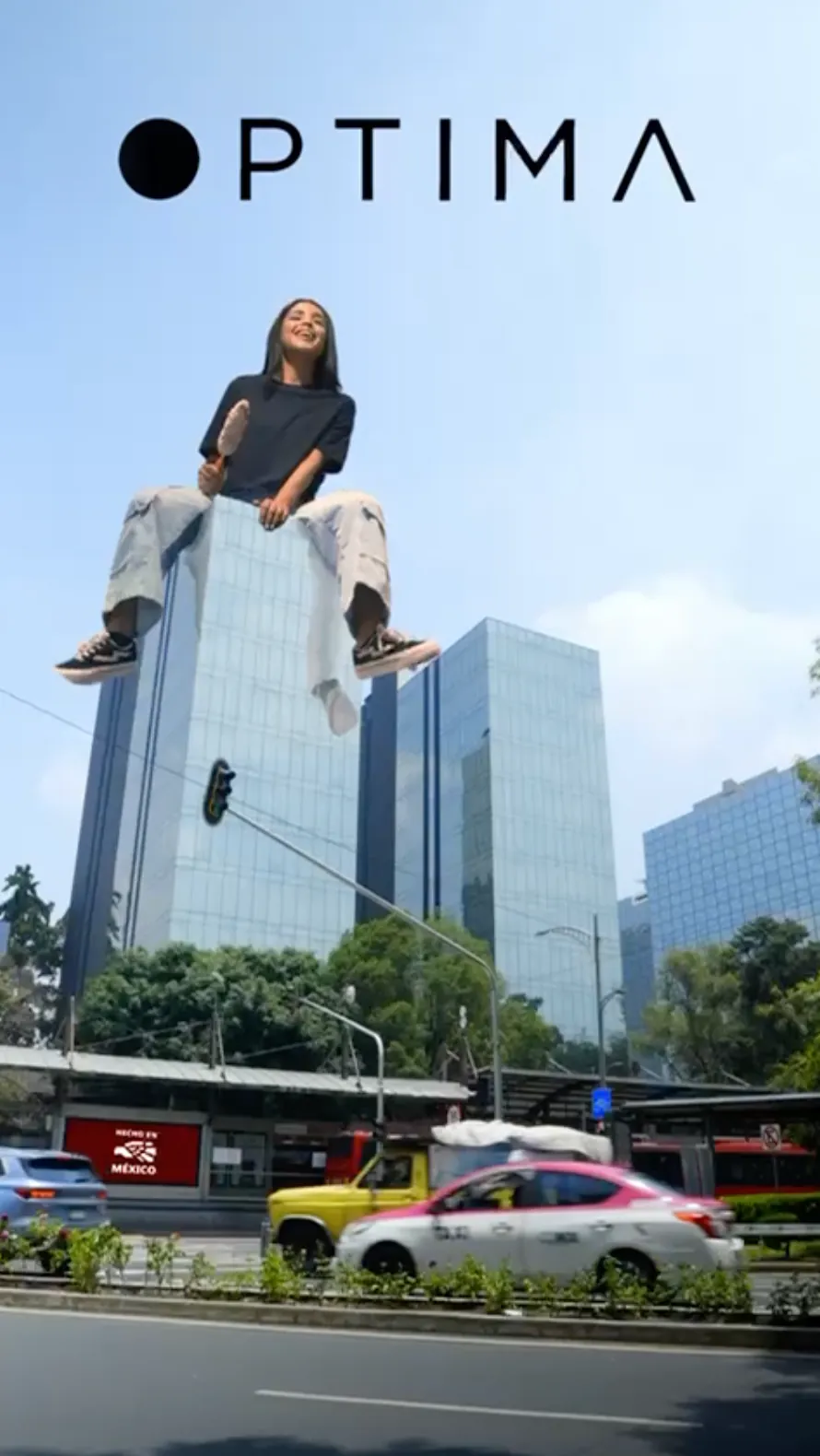 Optima billboard, Mexico City
