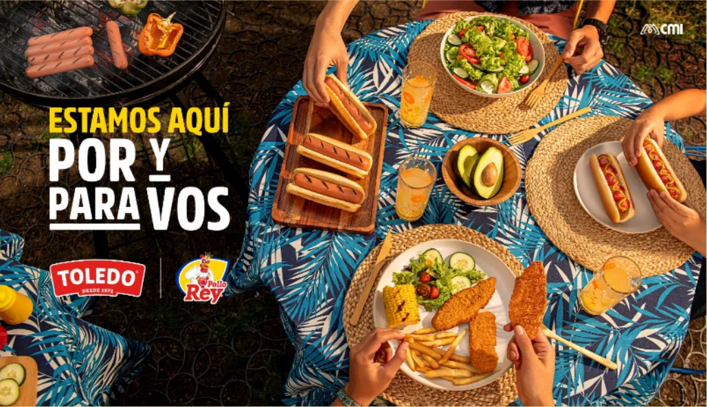 Estamos aquí por y para vos — backyard grill